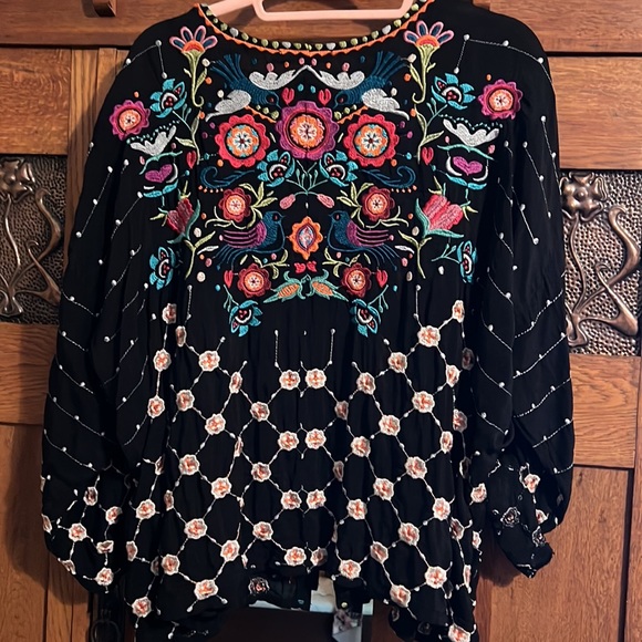 Johnny Was NWOT Brady Button Down Size S but will fit L/XL - Picture 7 of 9